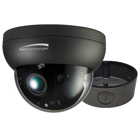 Speco Technologies H.265 Flex Intensifier Tech IP 6MP DomeCamera, 2.7-12mm Motorized Lens O6FD4M